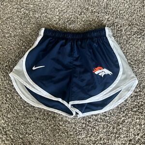 Women’s Denver Broncos Nike Dri Fit Running shorts XS